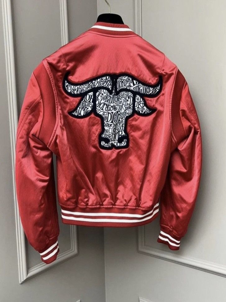 Dior × Stussy Dior x Stussy Chenille Logo "Year of the Ox" Light Jacket Size US L / EU 52-54 / 3 - 2 Thumbnail
