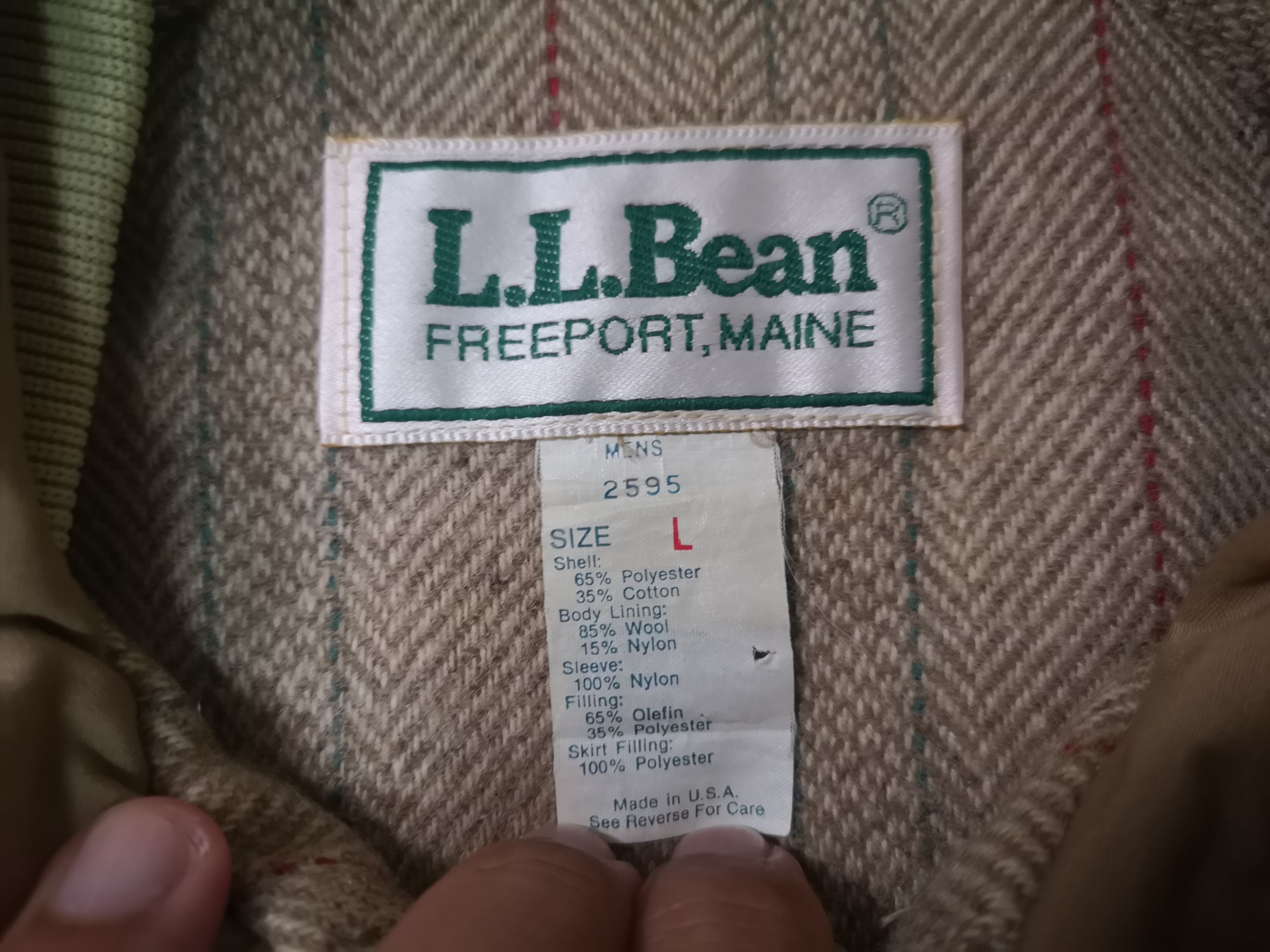 L.L. Bean Vintage L.L Bean Long Coat / Parkas Size US L / EU 52-54 / 3 - 10 Thumbnail