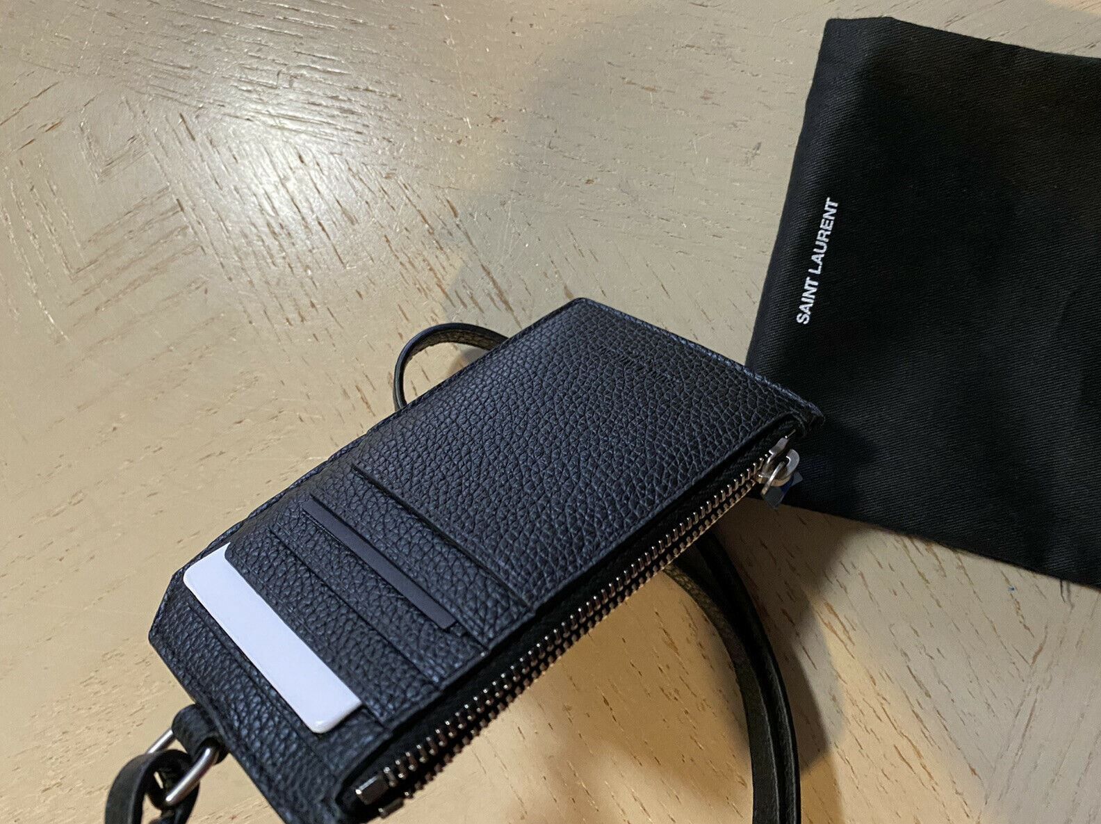 Saint Laurent Paris Wallet in Black Size ONE SIZE - 1 Thumbnail