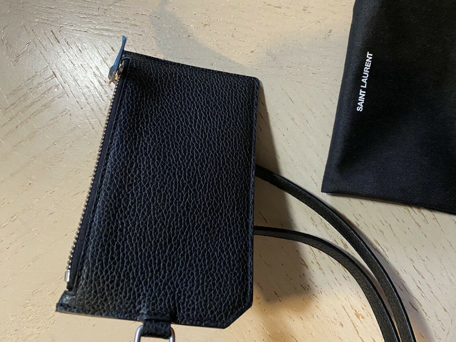 Saint Laurent Paris Wallet in Black Size ONE SIZE - 3 Thumbnail