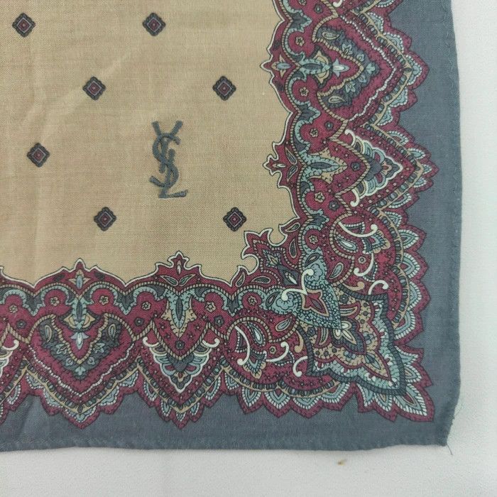 Yves Saint Laurent YSL Handkerchief/ Bandana - 3F213101 Size ONE SIZE - 1 Thumbnail