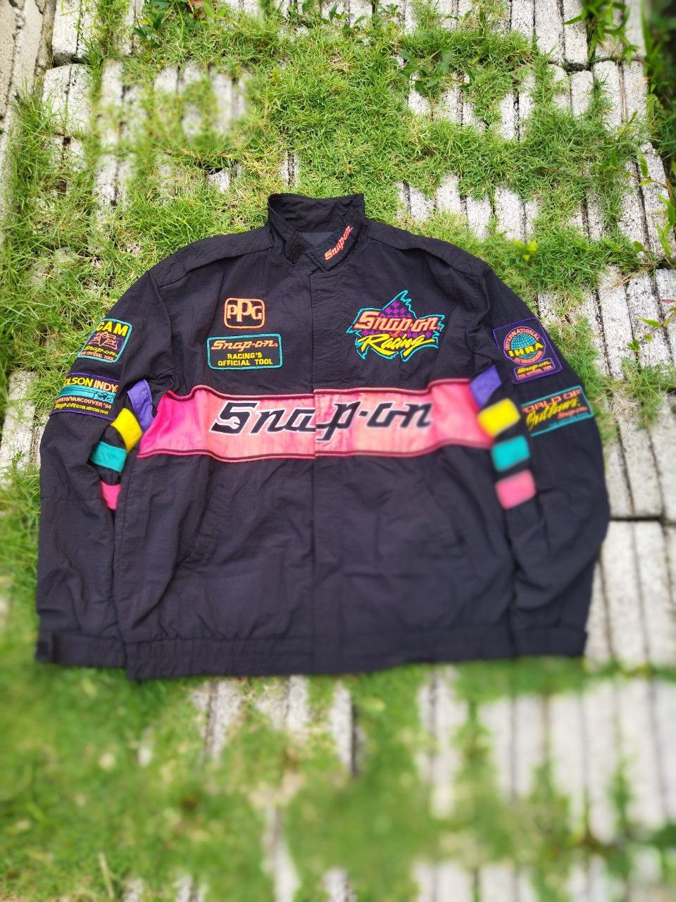 NASCAR × Racing × Vintage 🔥Rare🔥Vintage 90s Snap On Racing Jacket | Grailed
