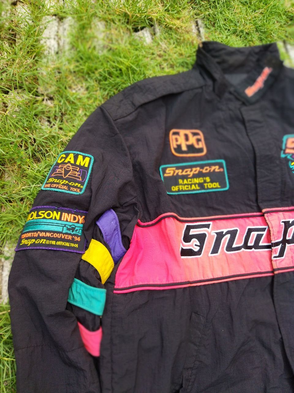 NASCAR Vintage 90s Snap On Racing Jacket Size US L / EU 52-54 / 3 - 4 Thumbnail