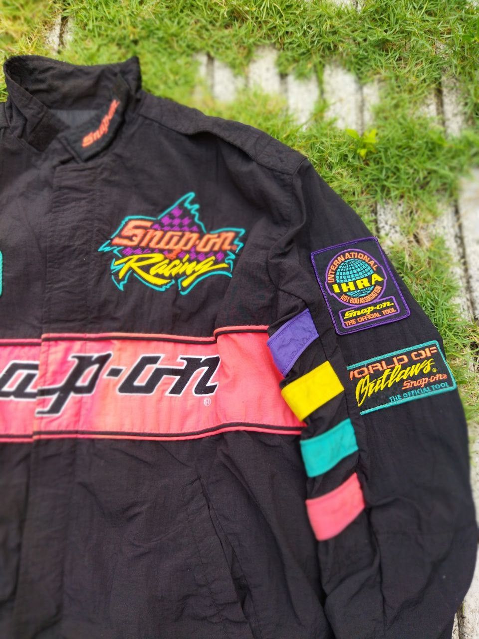 NASCAR Vintage 90s Snap On Racing Jacket Size US L / EU 52-54 / 3 - 5 Thumbnail