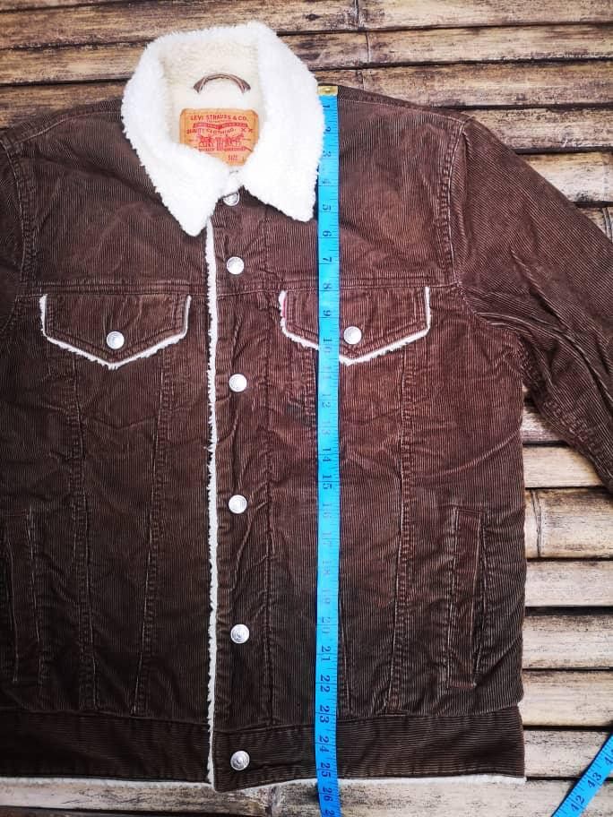 Levi's × Levi's Vintage Clothing Levi's Corduroy Sherpa Jacket Size US L / EU 52-54 / 3 - 16 Thumbnail