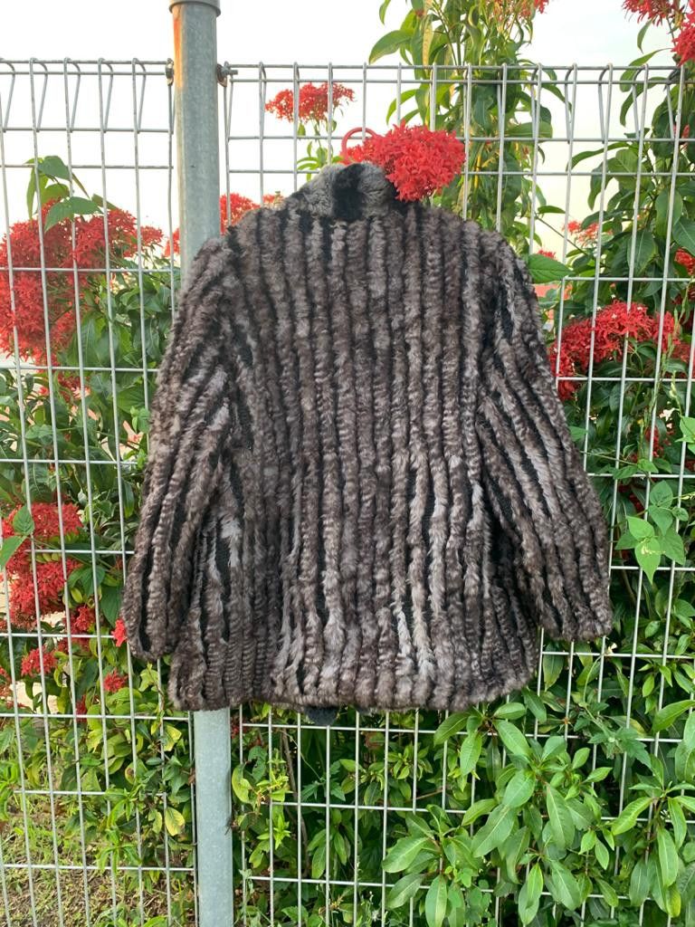 Japanese Brand × Vintage Rabbit Fur Reversible Jacket Size M / US 6-8 / IT 42-44 - 2 Thumbnail