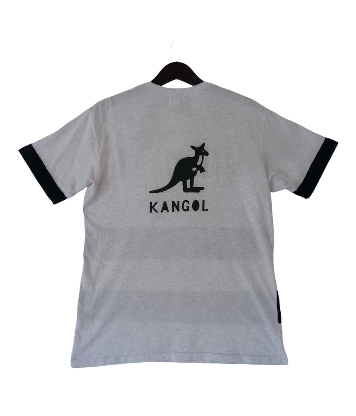Kangol VINTAGE KANGOL England stripes / big logo spell out shirt Size US M / EU 48-50 / 2 - 2 Thumbnail