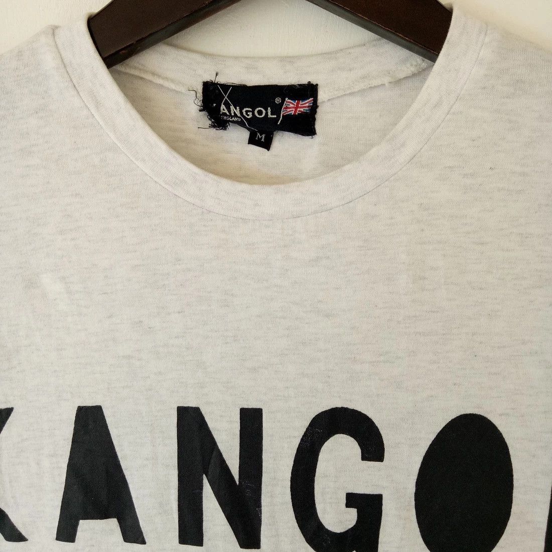 Kangol VINTAGE KANGOL England stripes / big logo spell out shirt Size US M / EU 48-50 / 2 - 3 Thumbnail
