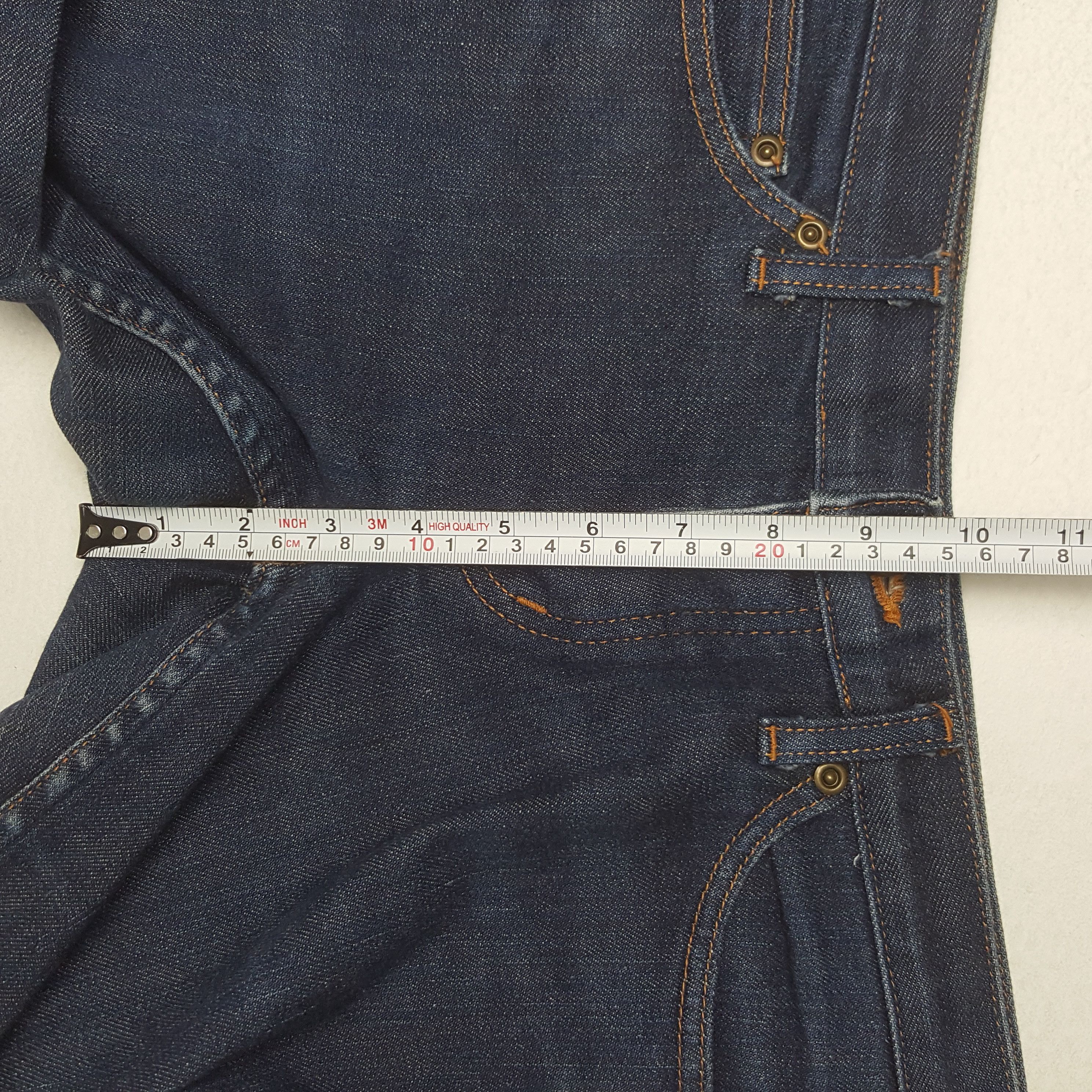 Hysteric Glamour × Japanese Brand × Vintage Vintage Hysteric Glamour Japanese Brand Custom Face Denim Size 30" / US 8 / IT 44 - 8 Thumbnail