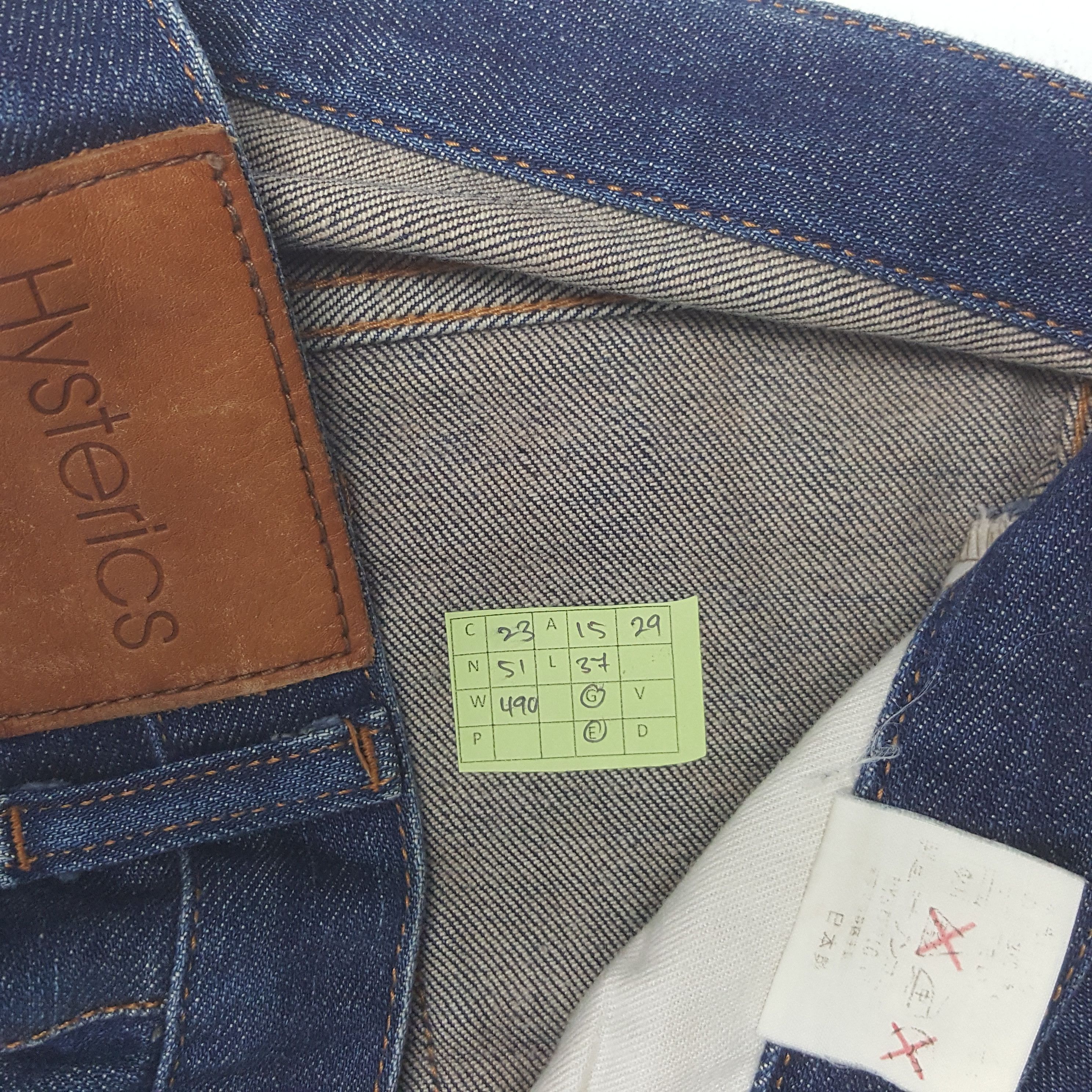 Hysteric Glamour × Japanese Brand × Vintage Vintage Hysteric Glamour Japanese Brand Custom Face Denim Size 30" / US 8 / IT 44 - 13 Thumbnail