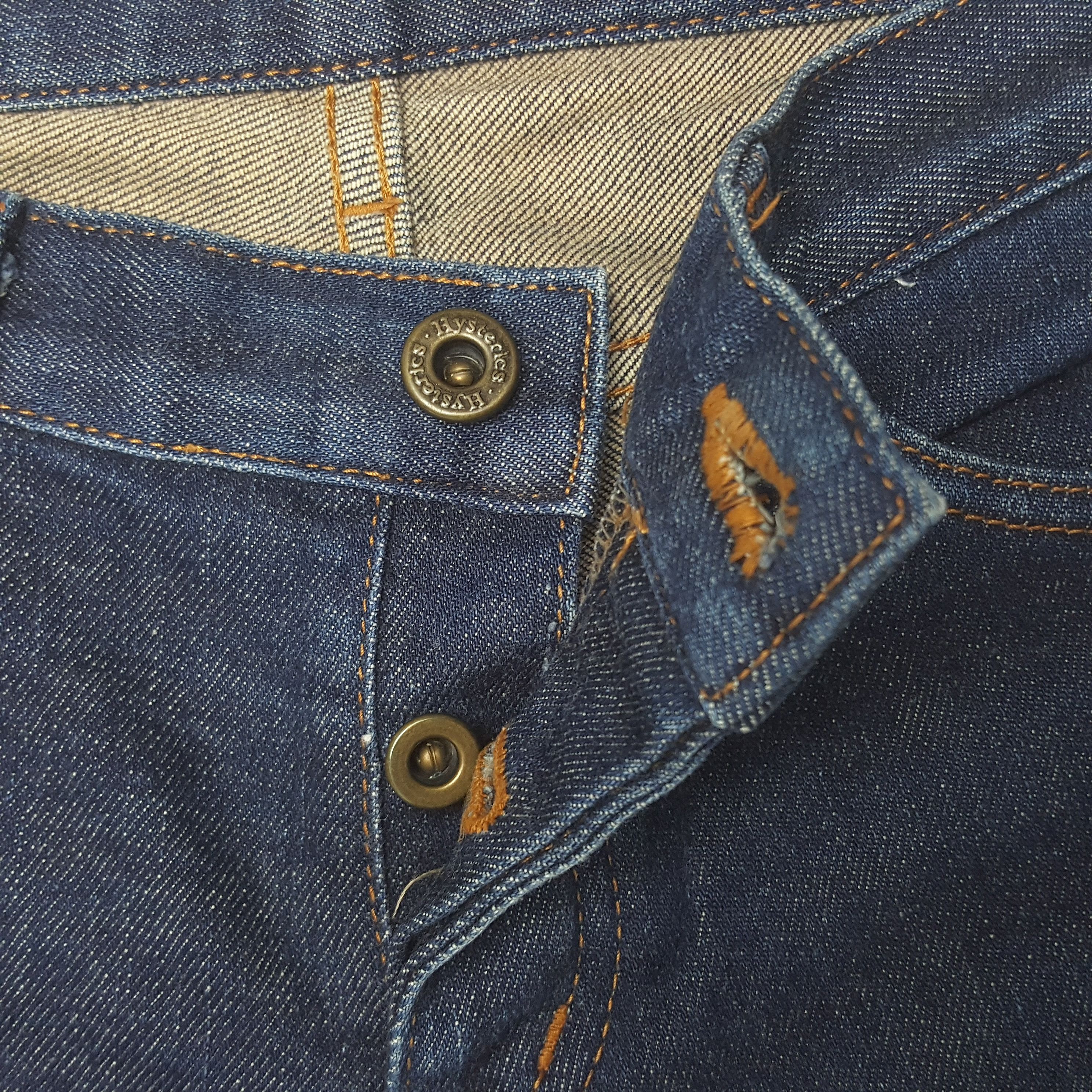 Hysteric Glamour × Japanese Brand × Vintage Vintage Hysteric Glamour Japanese Brand Custom Face Denim Size 30" / US 8 / IT 44 - 12 Thumbnail