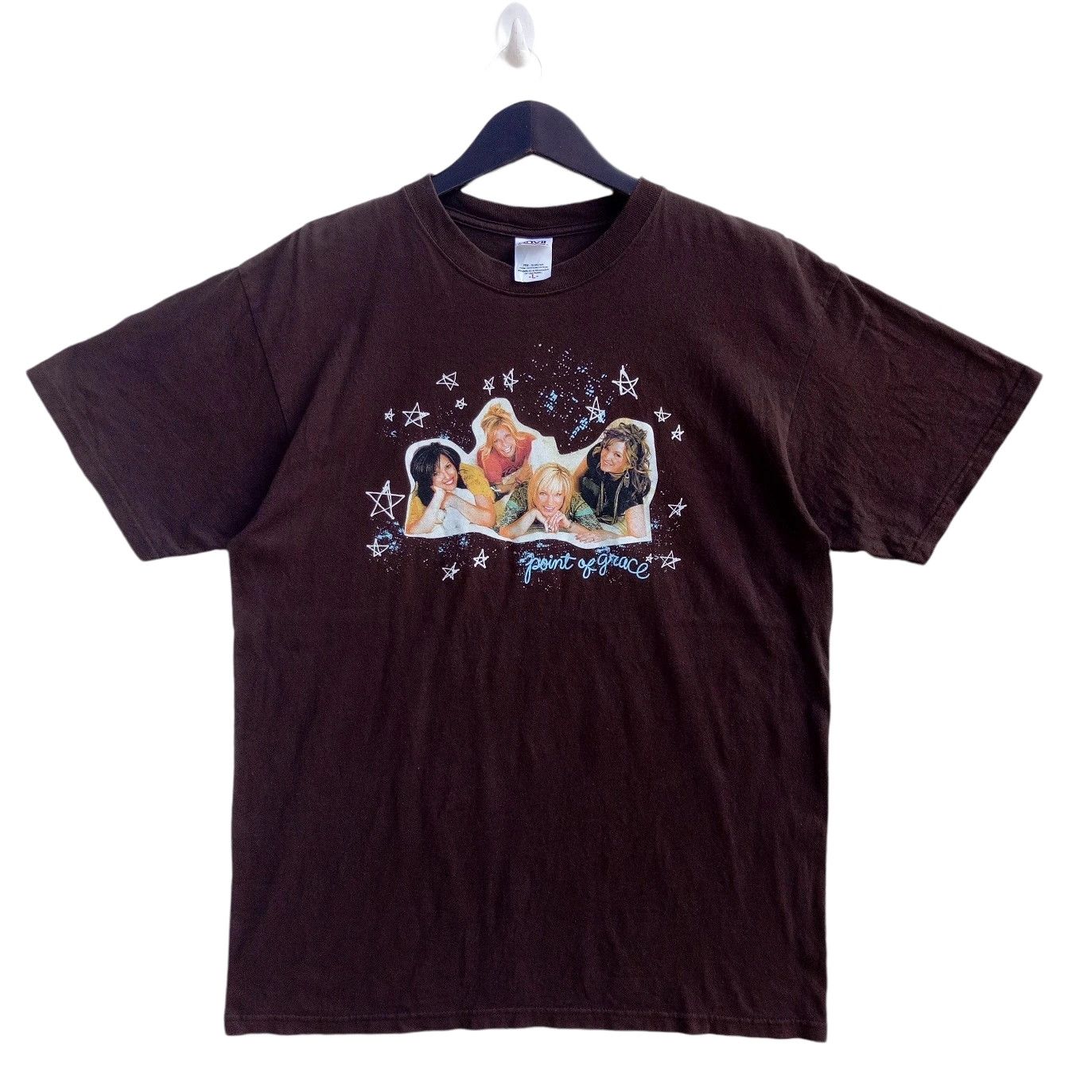 Band Tees Vintage POINT OF GRACE female country group tee shirt Size US L / EU 52-54 / 3 - 1 Thumbnail