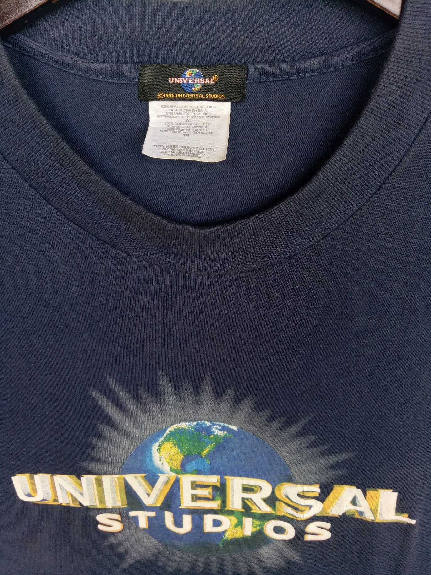 Universal Studios × Vintage VINTAGE Universal Studios 1996 tee shirt Size US XL / EU 56 / 4 - 2 Thumbnail