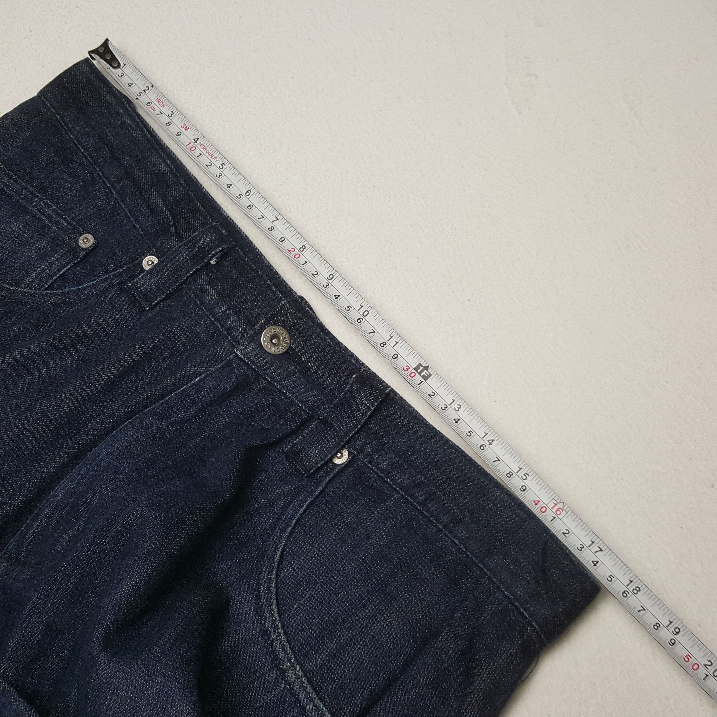 Stussy × Vintage Vintage Stussy Japanese Brand Custom Logo Denim Jeans Size US 35 - 7 Thumbnail