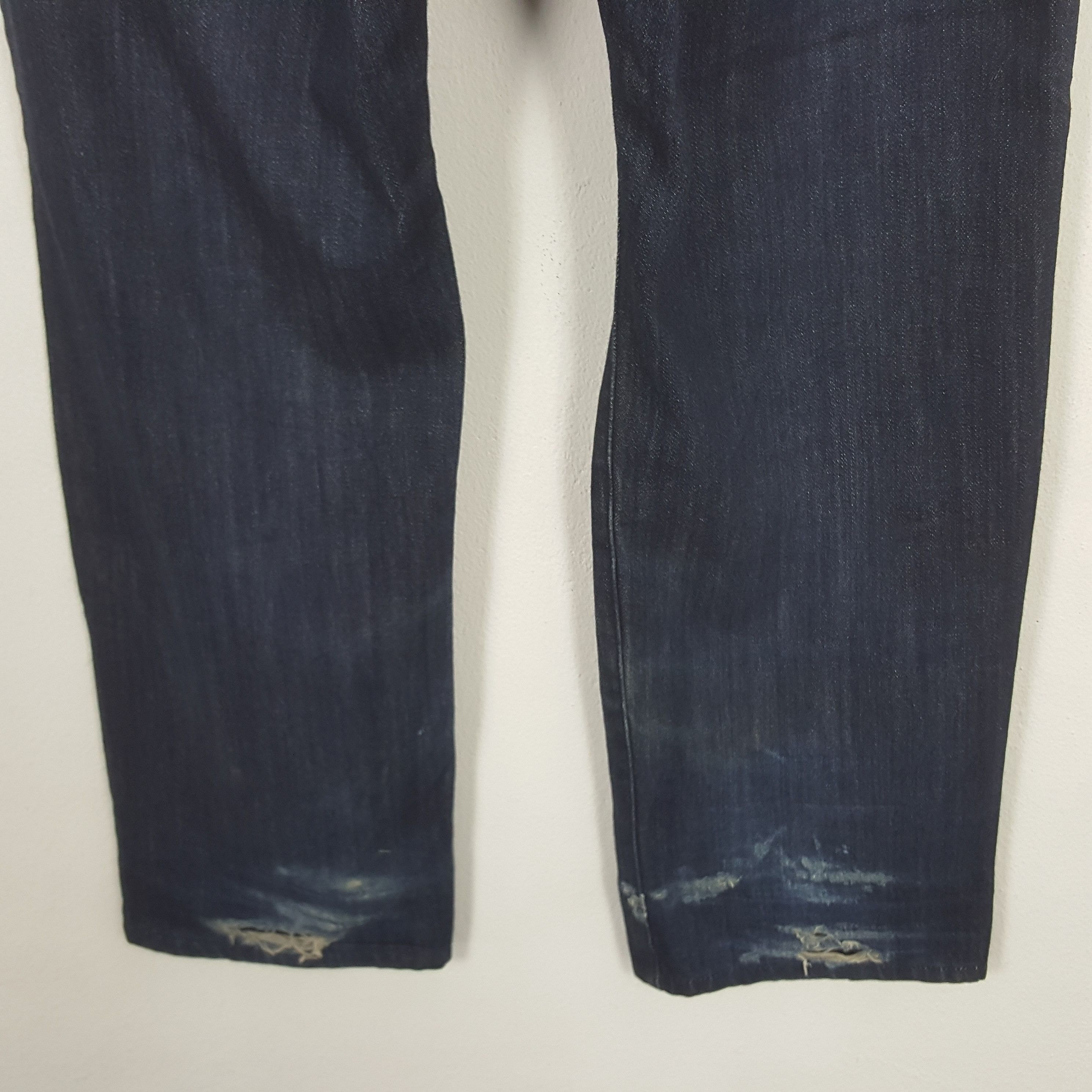 Stussy × Vintage Vintage Stussy Japanese Brand Custom Logo Denim Jeans Size US 35 - 3 Thumbnail