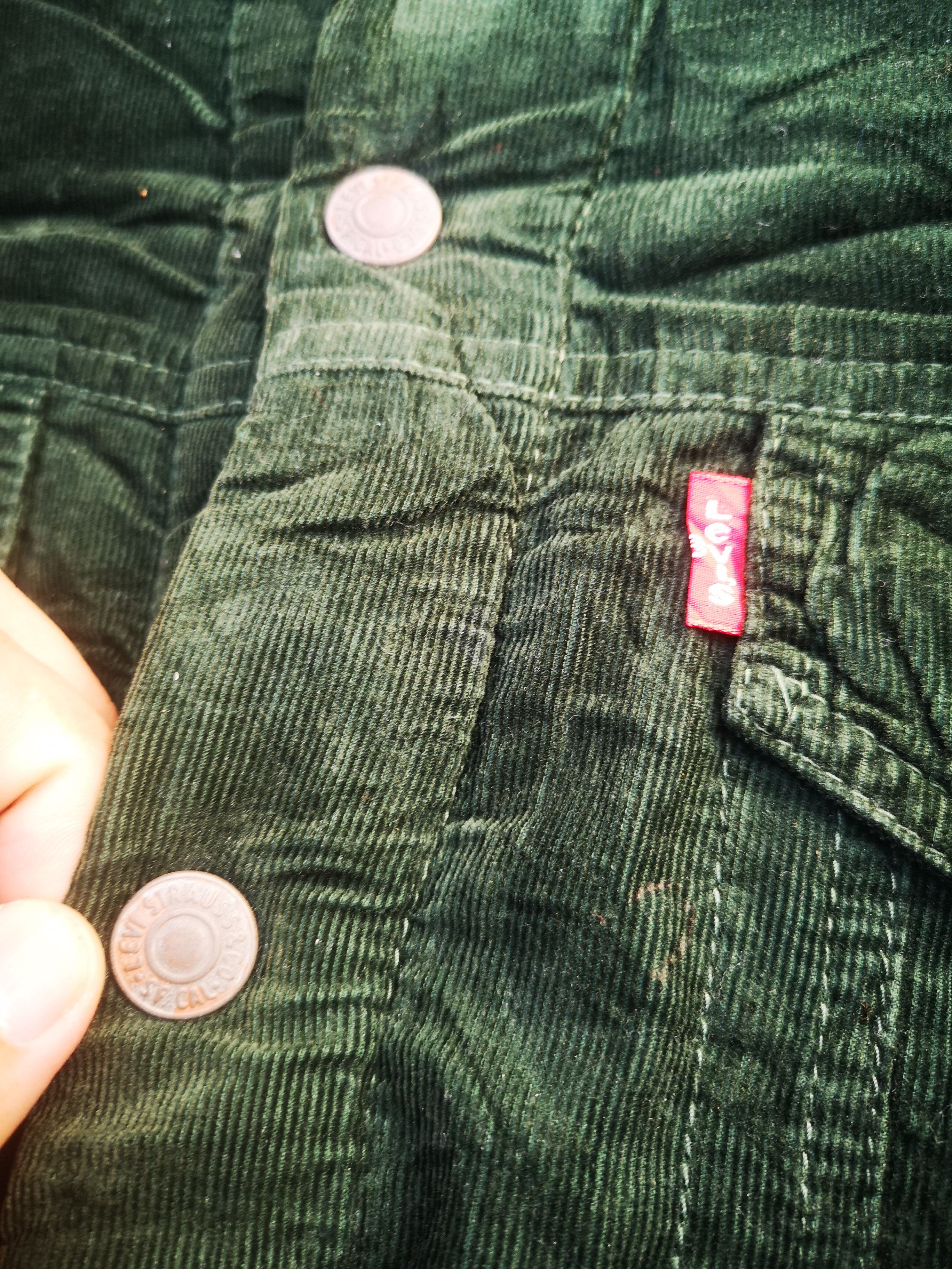 Levi's Levi's Corduroy Faux Fur Button Jacket Size US L / EU 52-54 / 3 - 8 Thumbnail