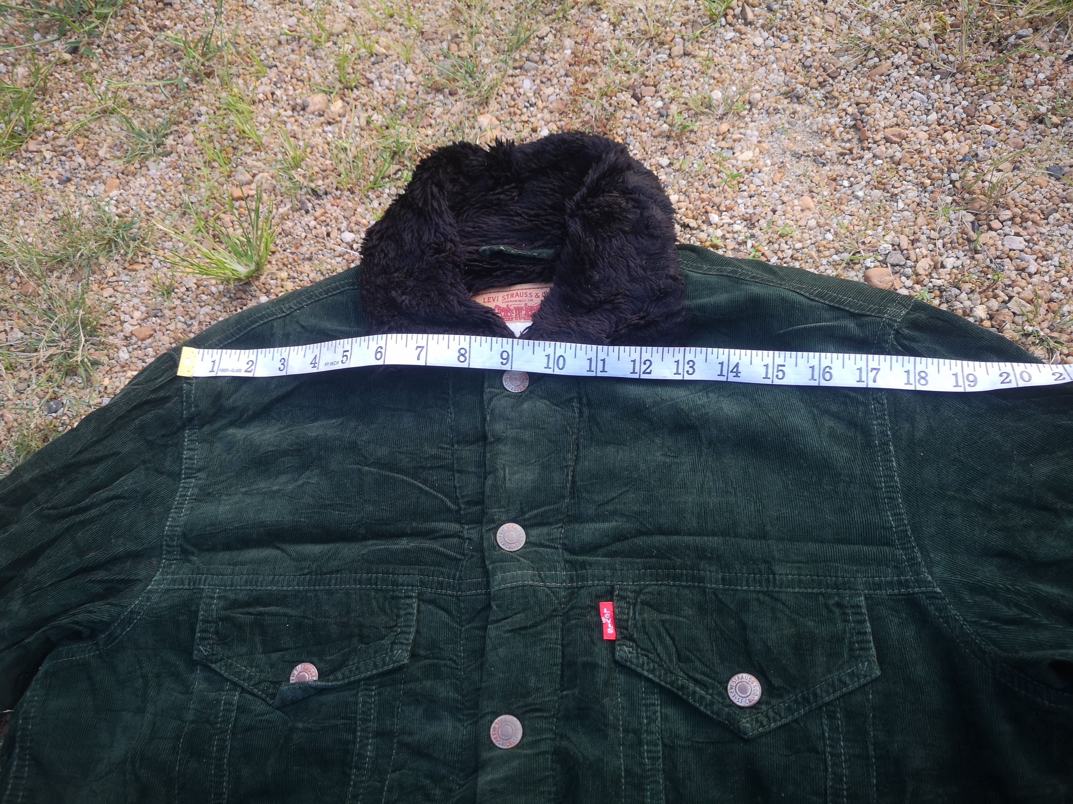 Levi's Levi's Corduroy Faux Fur Button Jacket Size US L / EU 52-54 / 3 - 14 Thumbnail