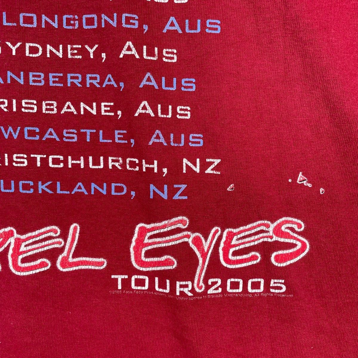 Band Tees Vintage Y2K KELLY CLARKSON Photo Print Hazel Eyes T Shirt Size US L / EU 52-54 / 3 - 4 Thumbnail