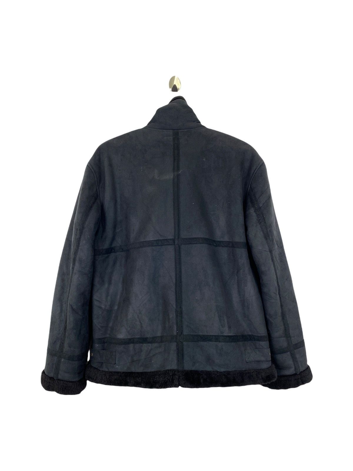 🔥Vintage Kansai jeans suede fur jacket