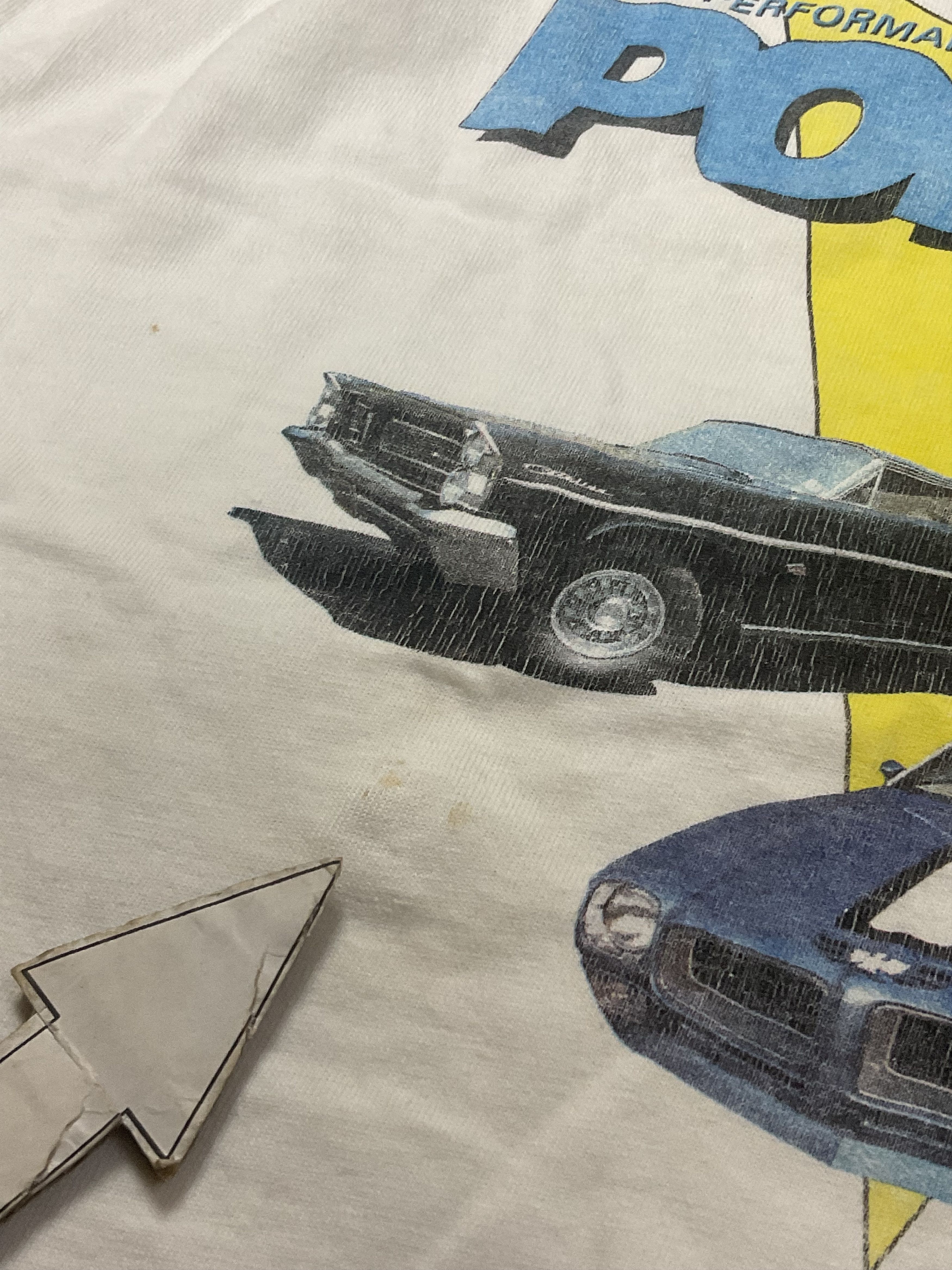 NASCAR Vintage 90s High Performance Pontiac Magazine T-Shirt Size US L / EU 52-54 / 3 - 5 Thumbnail