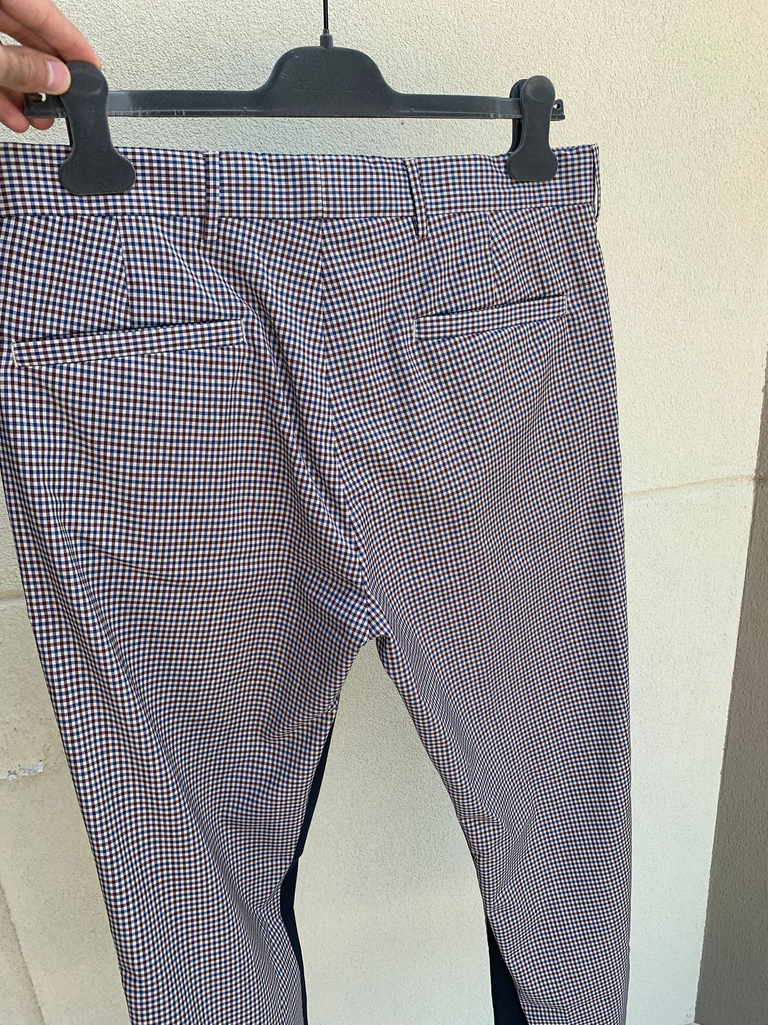 Prada o1rshd1 Houndstooth Slacks in Multicolor Size US 32 / EU 48 - 11 Thumbnail