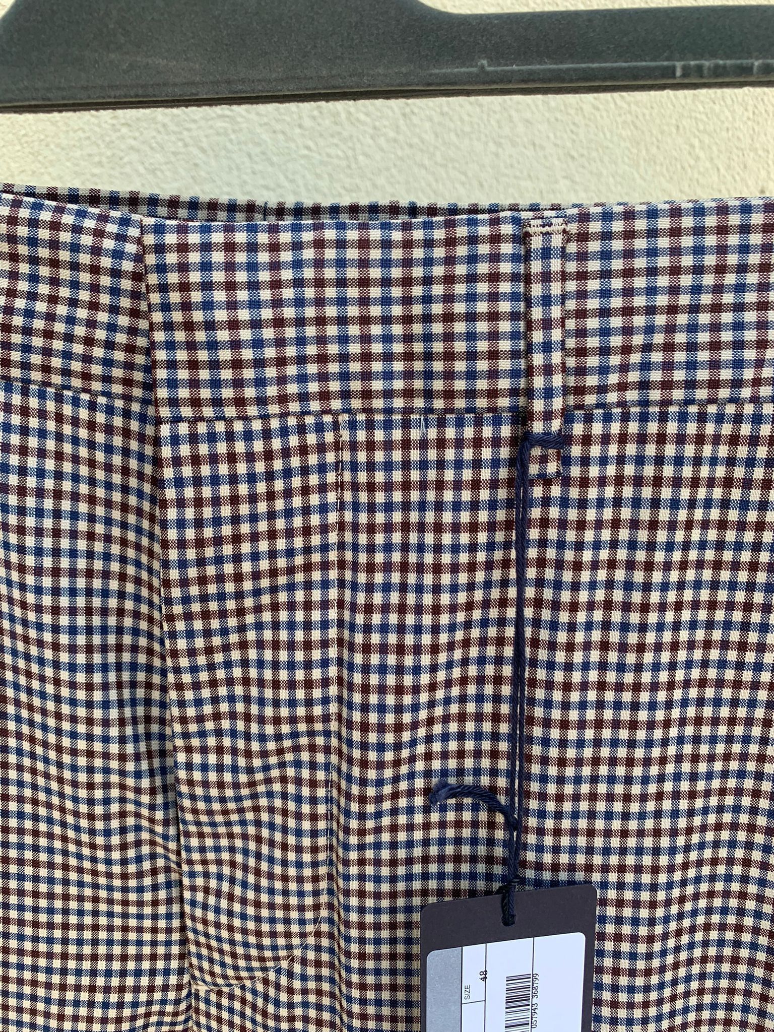 Prada o1rshd1 Houndstooth Slacks in Multicolor Size US 32 / EU 48 - 5 Thumbnail