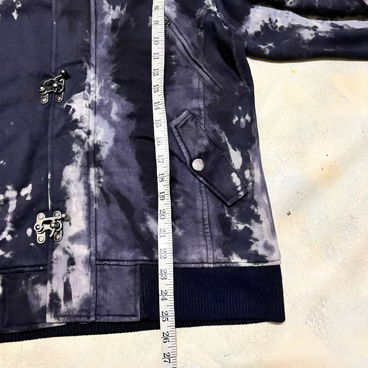 In The Attic In The Attic Acid Wash Distressed Style Hoodie Size US M / EU 48-50 / 2 - 18 Thumbnail