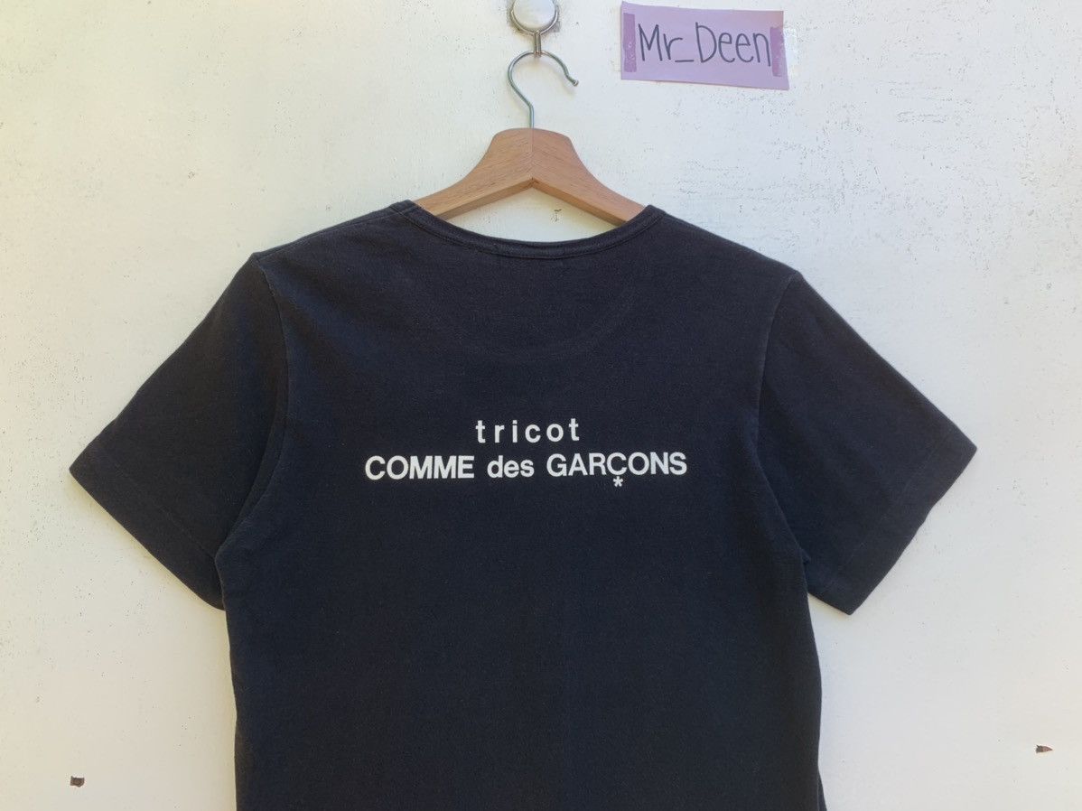 Rare Vintage 1988 Comme Des Garcons CDG Tricot Black Tee