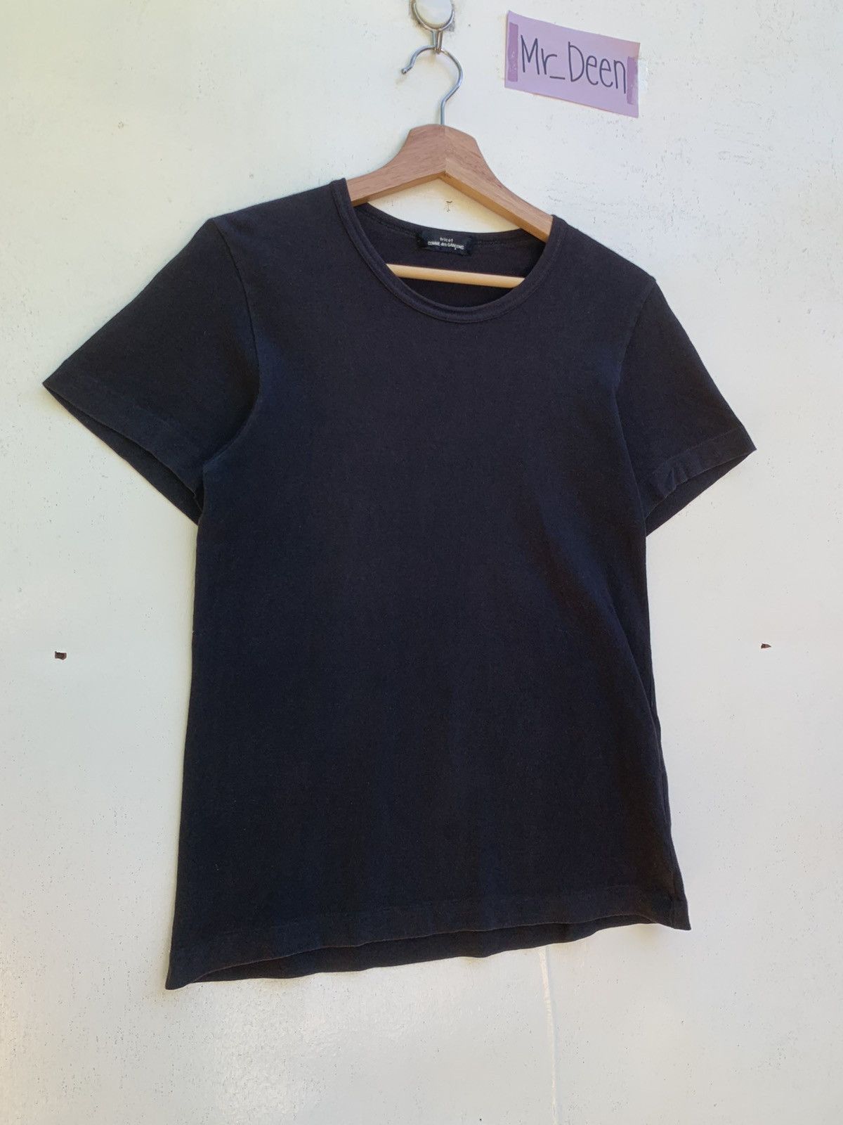 Comme des Garcons Rare Vintage 1988 Comme Des Garcons CDG Tricot Black Tee Size US XS / EU 42 / 0 - 13 Thumbnail