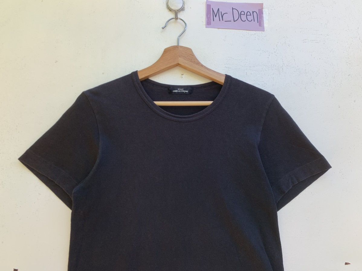 Comme des Garcons Rare Vintage 1988 Comme Des Garcons CDG Tricot Black Tee Size US XS / EU 42 / 0 - 16 Thumbnail
