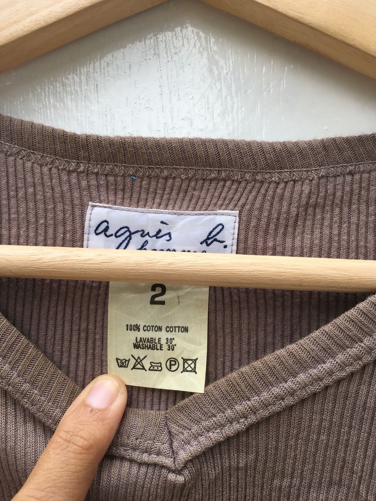 agnes b. Vintage Agnes B Homme Longsleeve Size US M / EU 48-50 / 2 - 4 Thumbnail