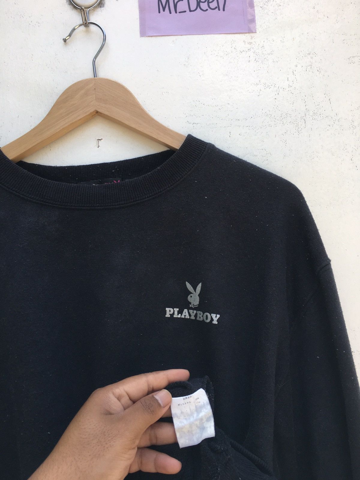 Playboy Vintage Playboy Biglogo Spellout Sweatshirt Size US L / EU 52-54 / 3 - 10 Thumbnail