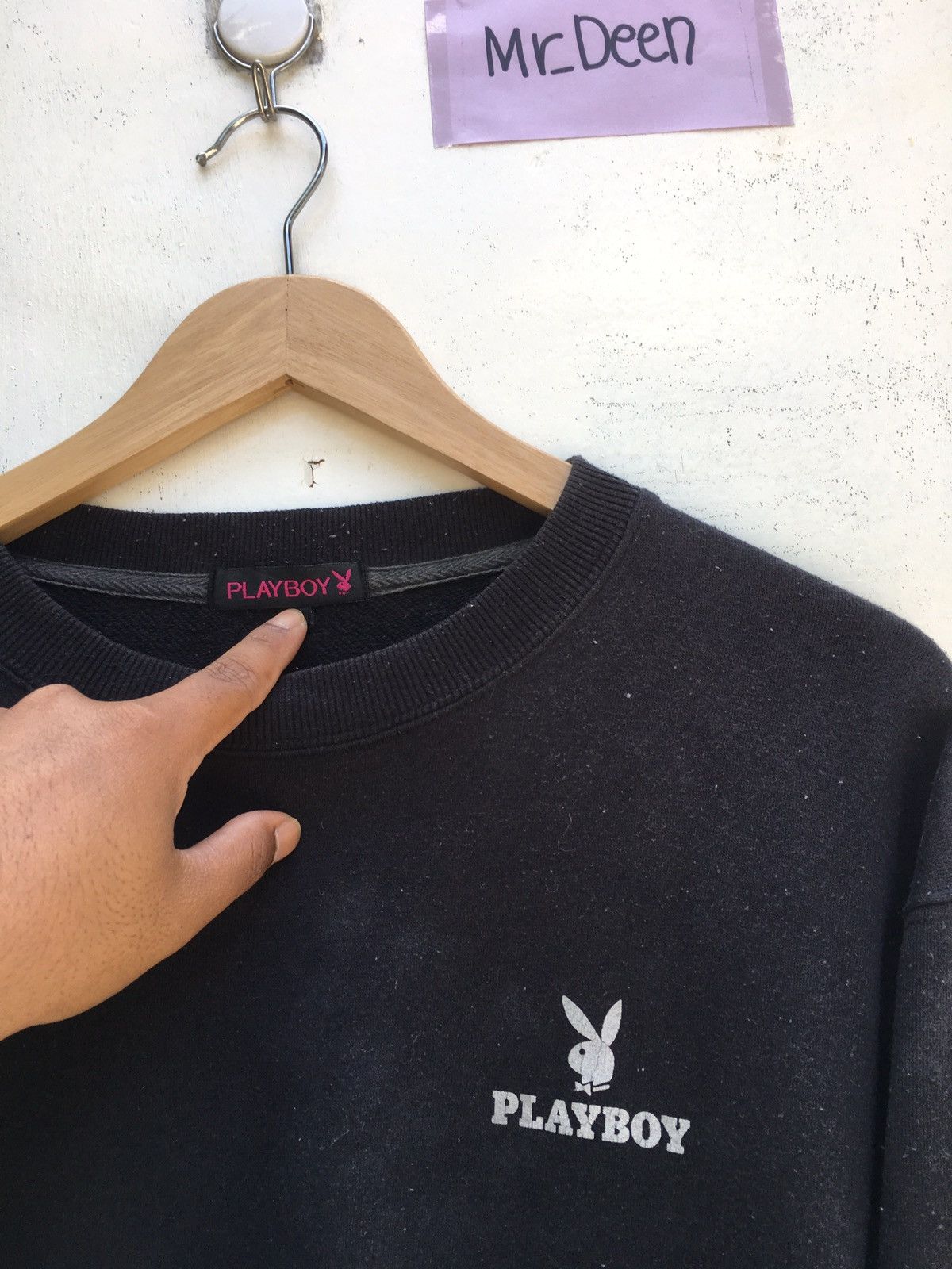 Playboy Vintage Playboy Biglogo Spellout Sweatshirt Size US L / EU 52-54 / 3 - 8 Thumbnail