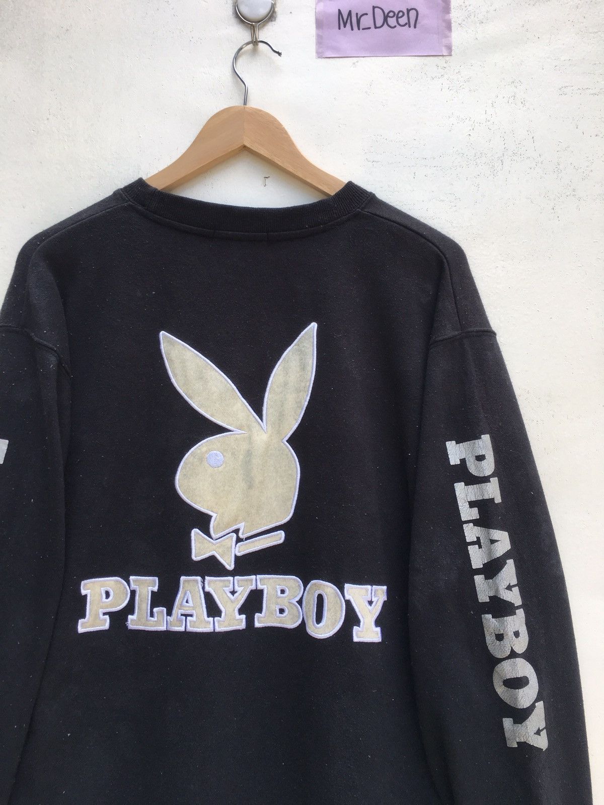 Playboy Vintage Playboy Biglogo Spellout Sweatshirt Size US L / EU 52-54 / 3 - 4 Thumbnail