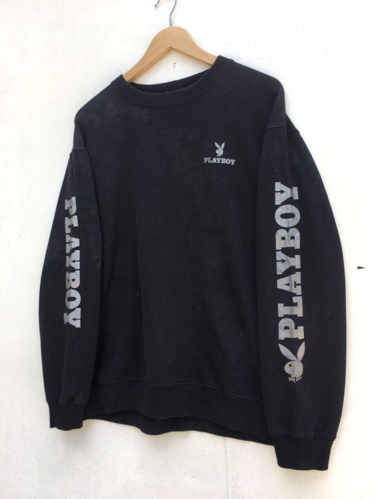 Playboy Vintage Playboy Biglogo Spellout Sweatshirt Size US L / EU 52-54 / 3 - 7 Thumbnail