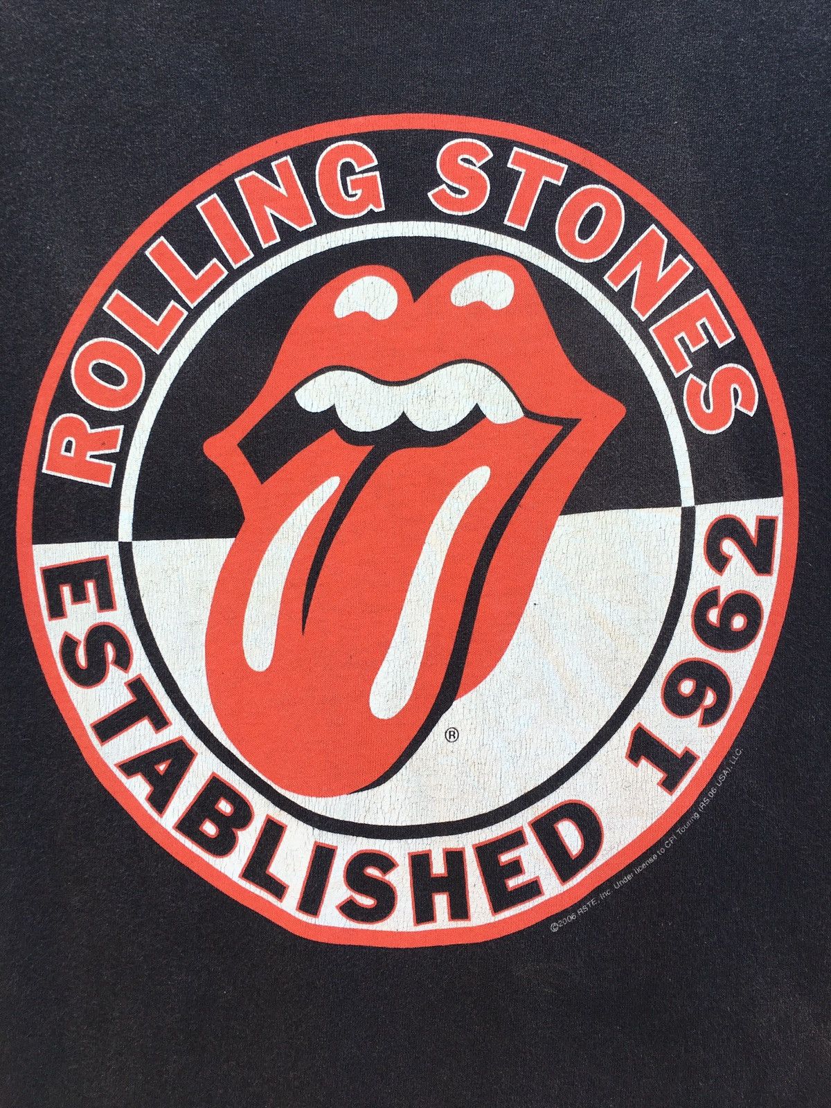 Band Tees Vintage The Rolling Stones 2006 Withstand Social Issues Tee Size US M / EU 48-50 / 2 - 11 Thumbnail