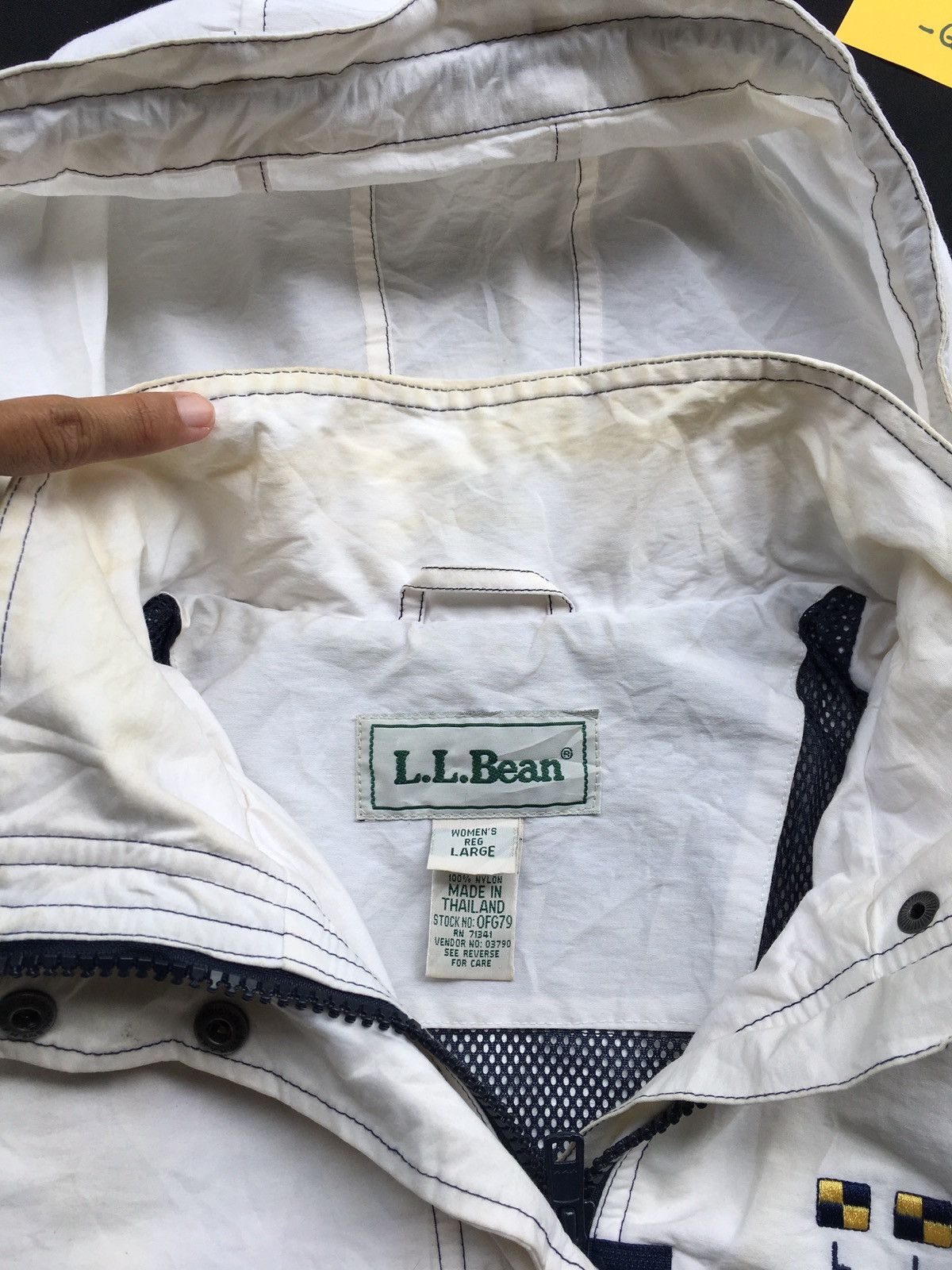 L.L. Bean Vintage 90s L.L Beans Bomber Hooded Puff Jacket Size US L / EU 52-54 / 3 - 10 Thumbnail