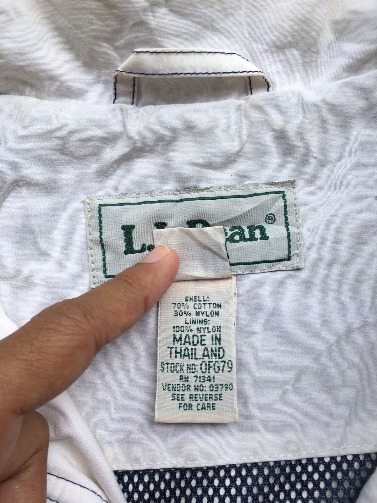 L.L. Bean Vintage 90s L.L Beans Bomber Hooded Puff Jacket Size US L / EU 52-54 / 3 - 8 Thumbnail