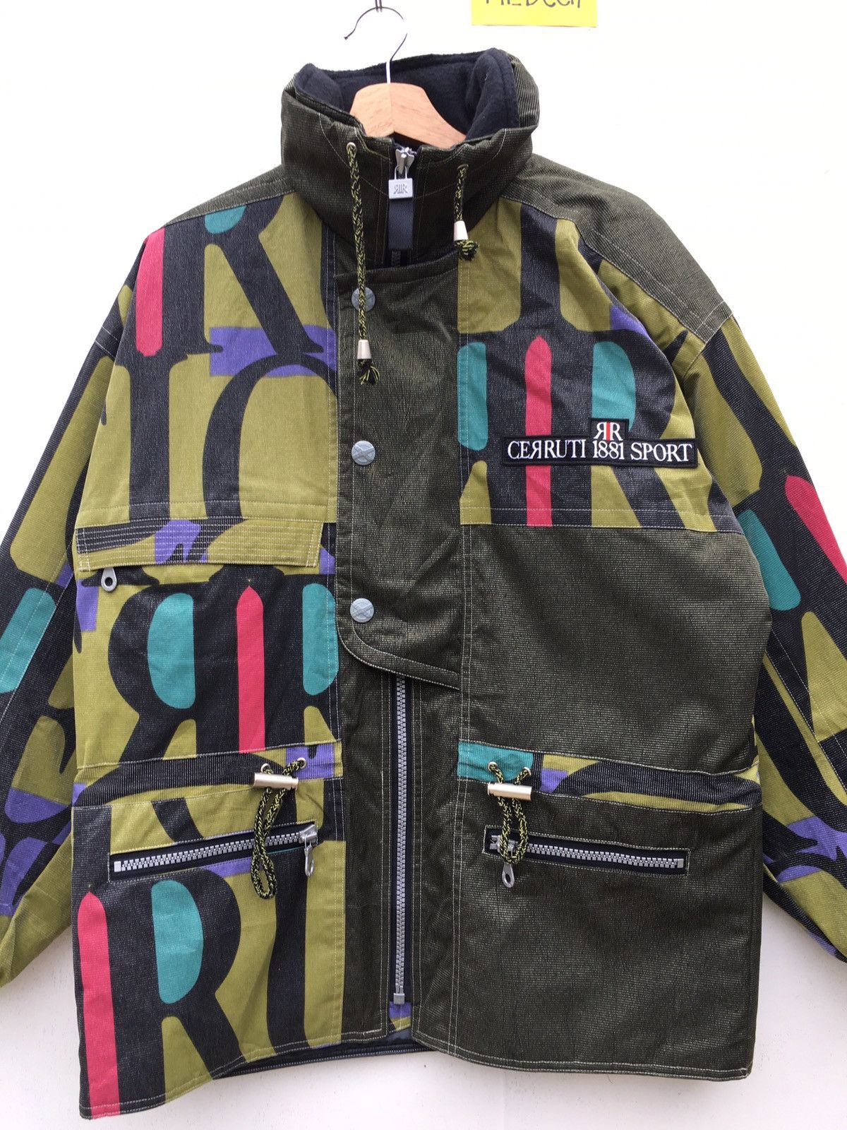 Cerruti 1881 JapaneseMade Cerruti 1881 Sport Cerruti Pullover Hoodie Ski Size US XL / EU 56 / 4 - 8 Thumbnail