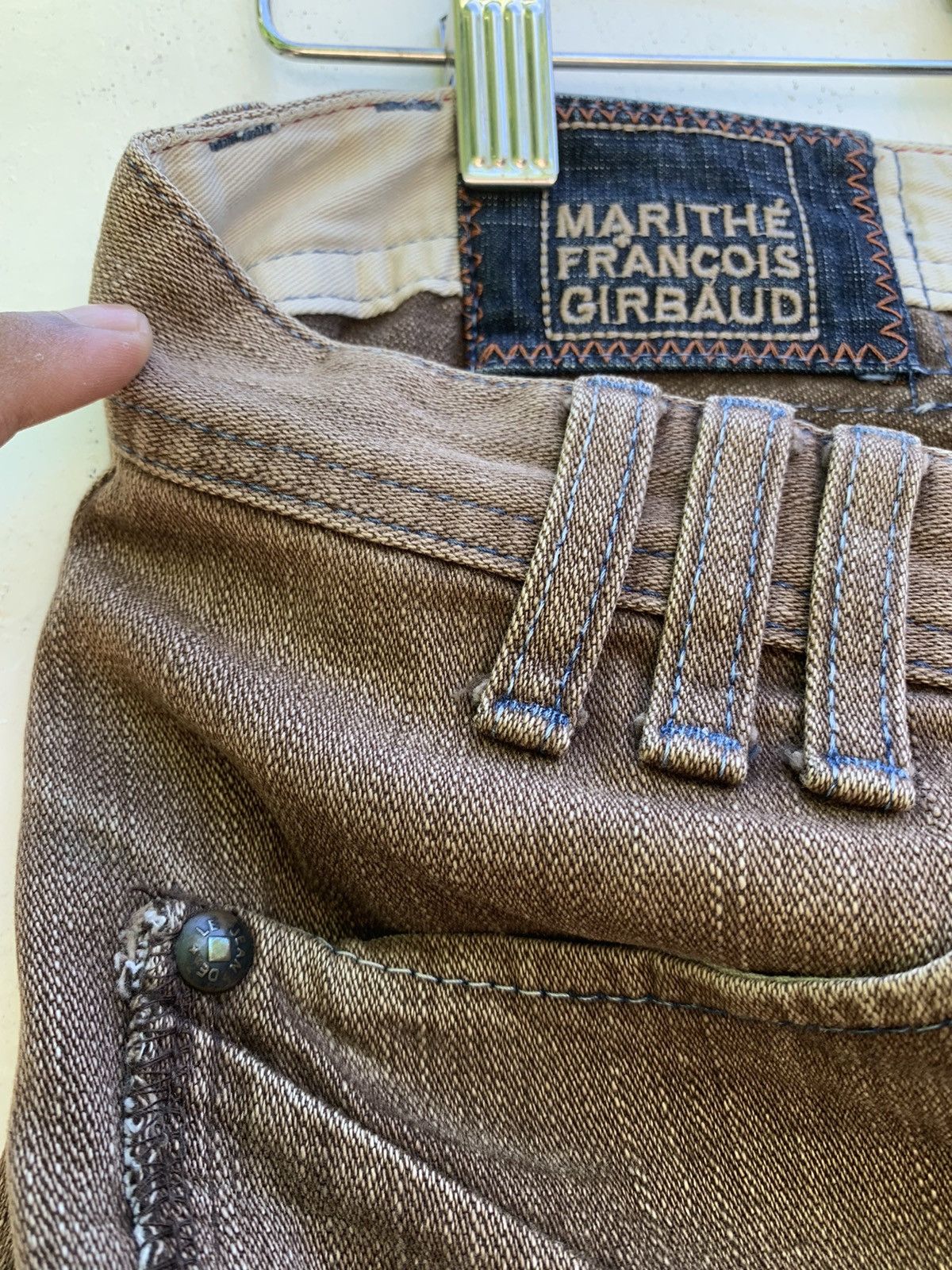 Marithe + Francois Girbaud Vintage Marithe Francois Girbaud Denim Jeans Size US 32 / EU 48 - 11 Thumbnail