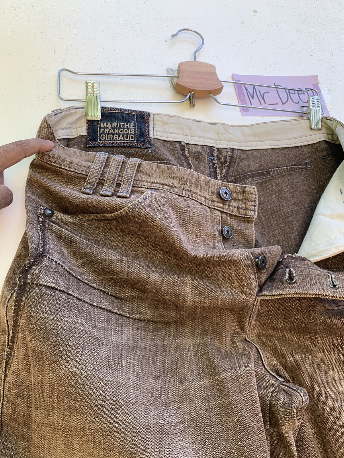 Marithe + Francois Girbaud Vintage Marithe Francois Girbaud Denim Jeans Size US 32 / EU 48 - 8 Thumbnail