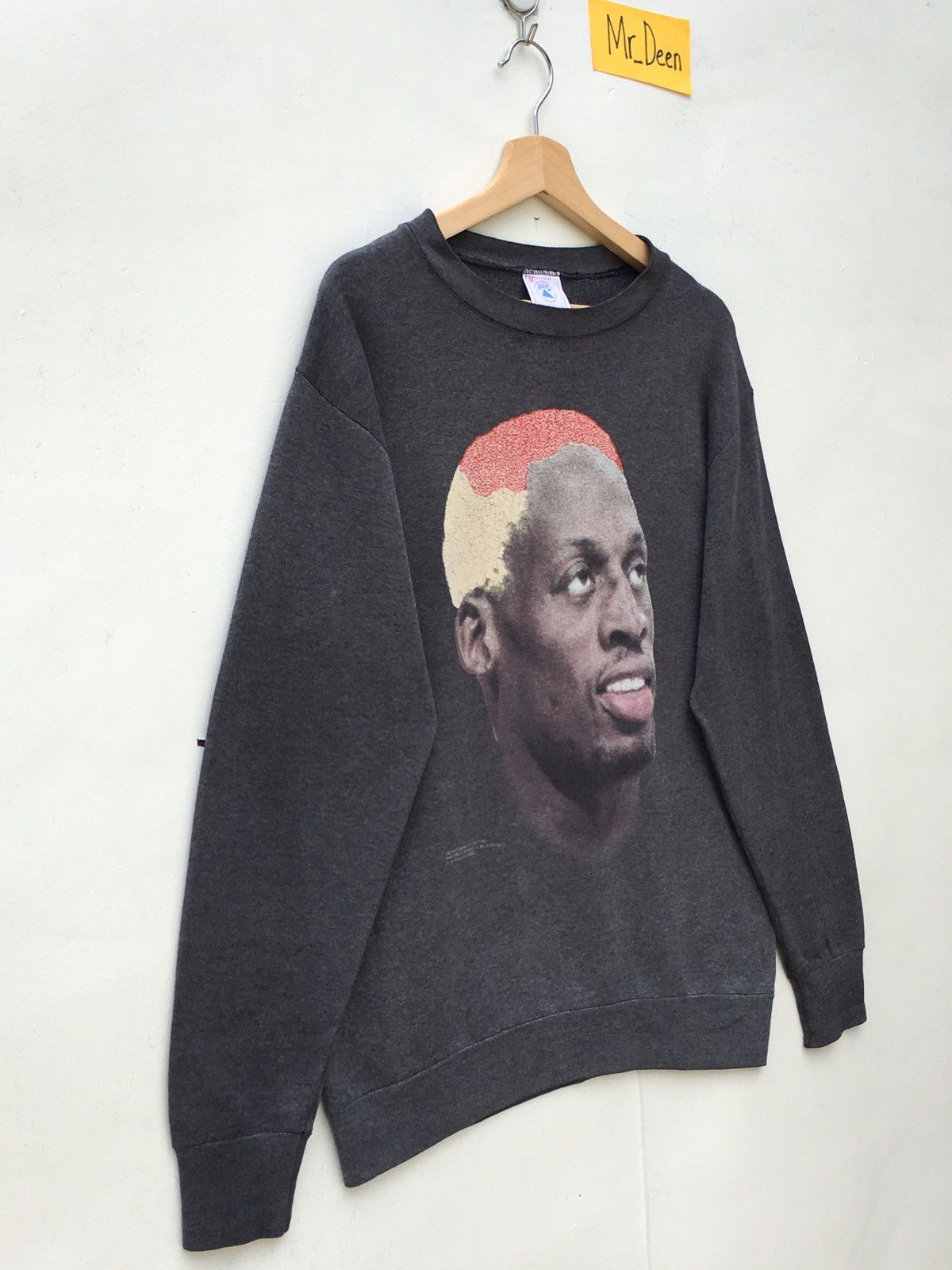 Vintage Rare Vintage 90s Dennis Rodman Big Head NBA Sweatshirt Size US M / EU 48-50 / 2 - 3 Thumbnail