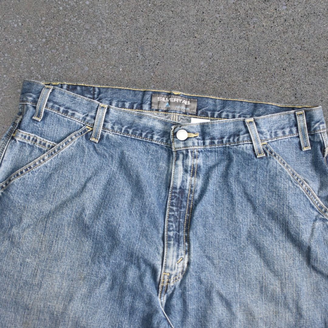 Levi's Vintage Silvertab Levi’s Carpenter Denim Jeans (38X30) Size US 38 / EU 54 - 3 Thumbnail
