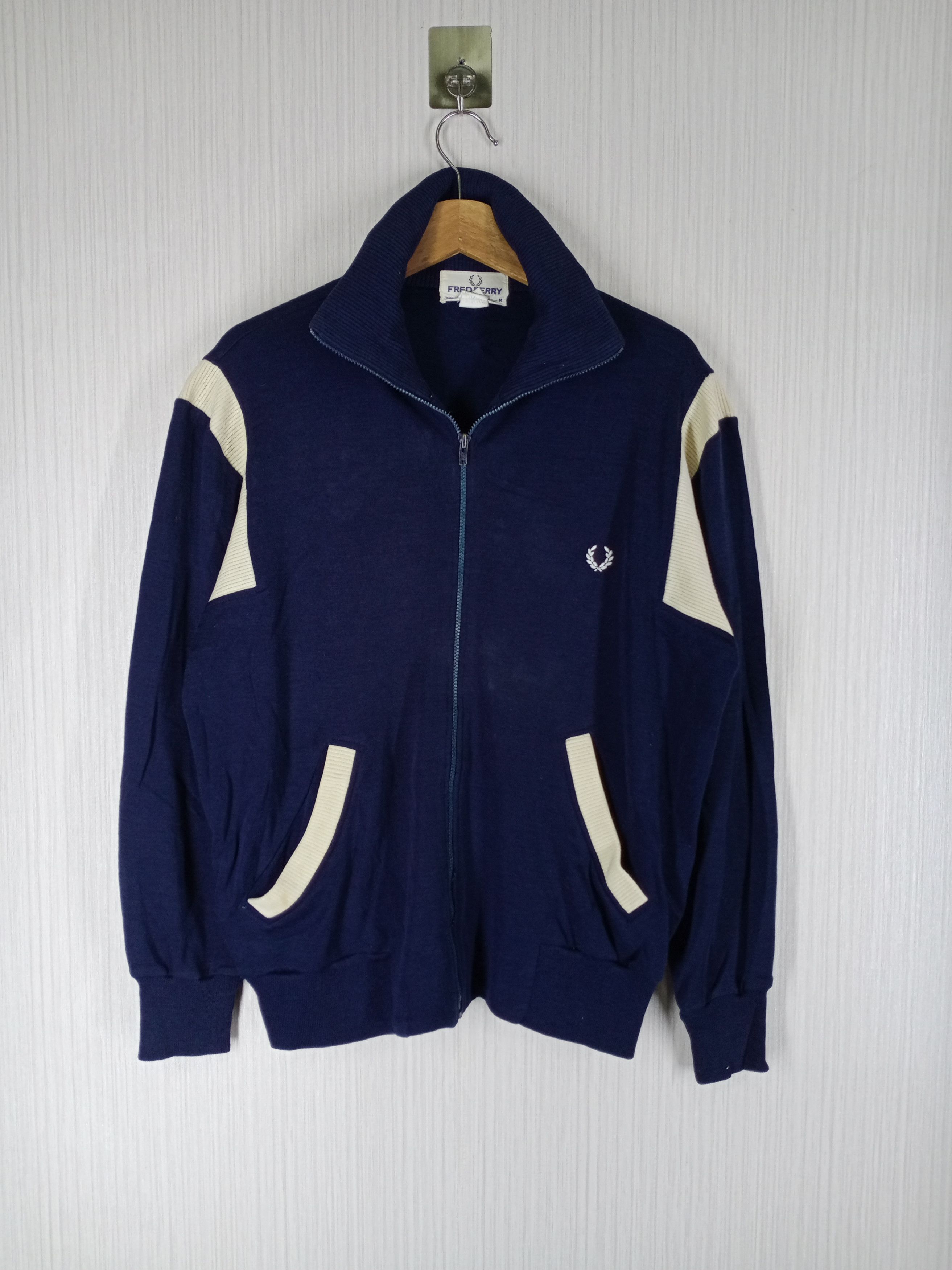 Fred Perry Vintage 80s Fred Perry X Ken Rosewall Sweater Size US M / EU 48-50 / 2 - 1 Thumbnail