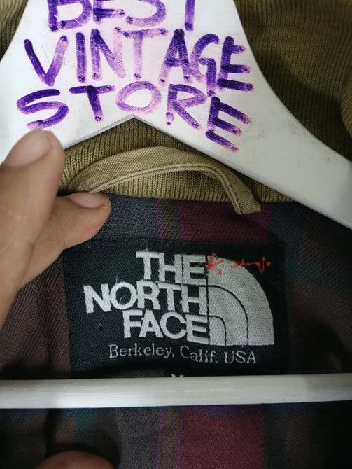 Bomber Jacket × The North Face × Vintage Vintage The North Face Berkeley Calif USA Bomber Jacket