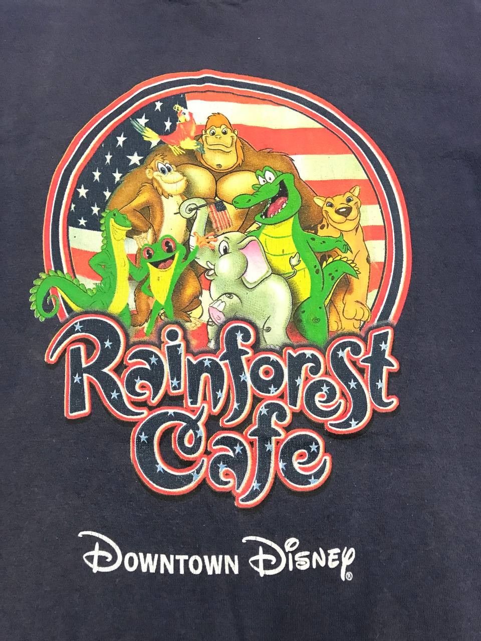Cartoon Network × Disney × Vintage Vintage Disney Rainforest Cafe Family Tee Size US M / EU 48-50 / 2 - 3 Thumbnail