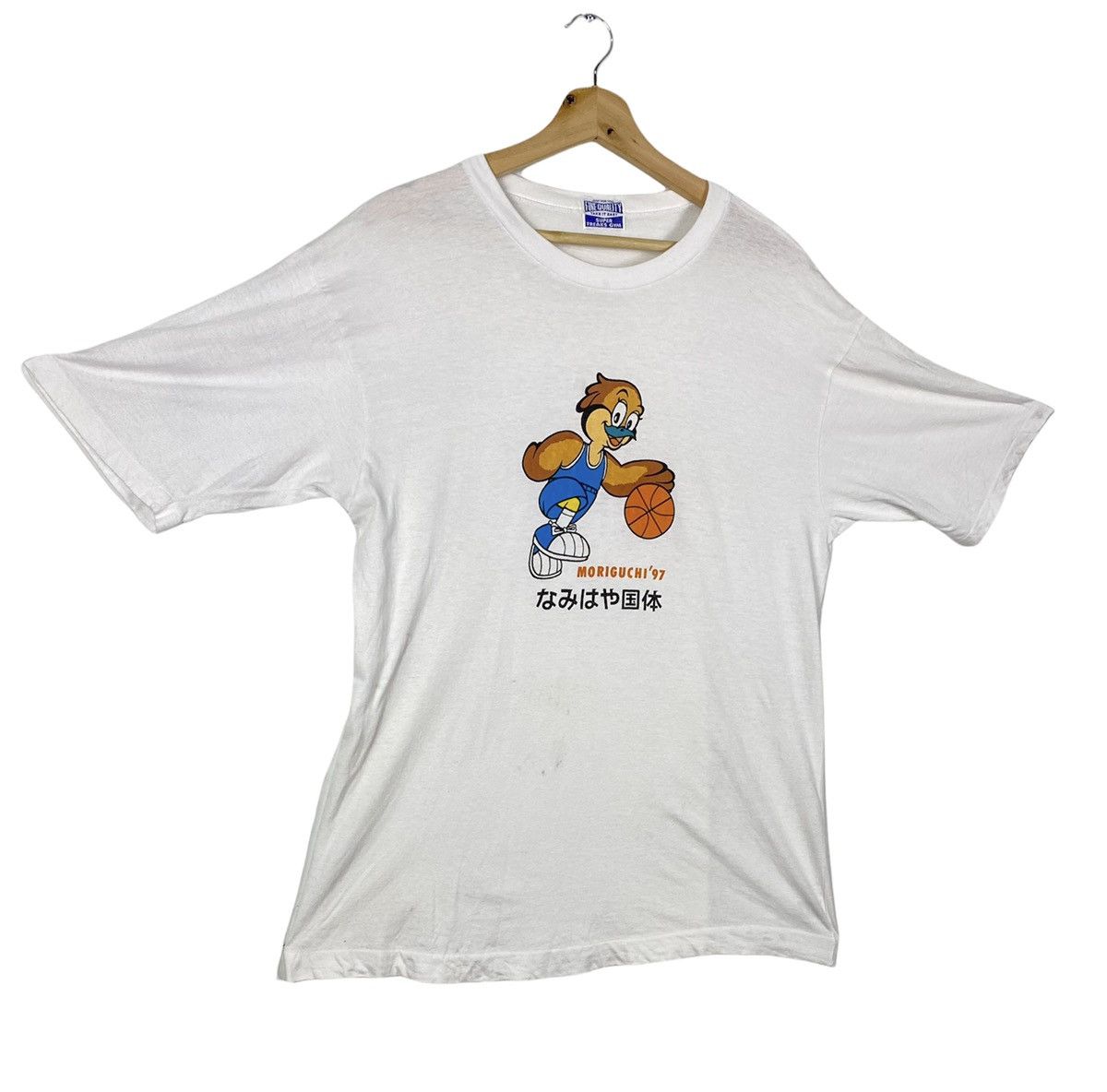 Japanese Brand NEED GONE 🔥 Vintage Moriguchi’97 Tshirt tee Size US M / EU 48-50 / 2 - 2 Thumbnail