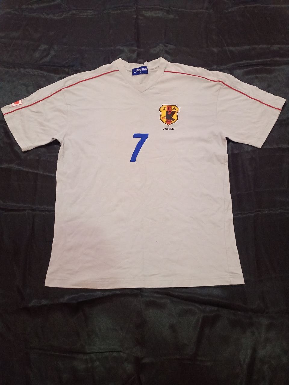 Japanese Brand × Vintage Vintage Japan Football JFA Nakata no 7 Tee Size US L / EU 52-54 / 3 - 1 Thumbnail