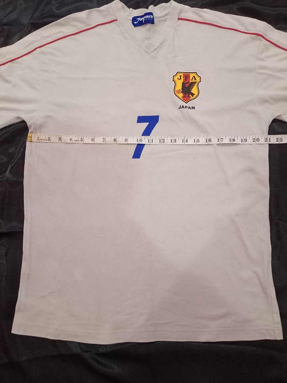 Japanese Brand × Vintage Vintage Japan Football JFA Nakata no 7 Tee Size US L / EU 52-54 / 3 - 6 Thumbnail