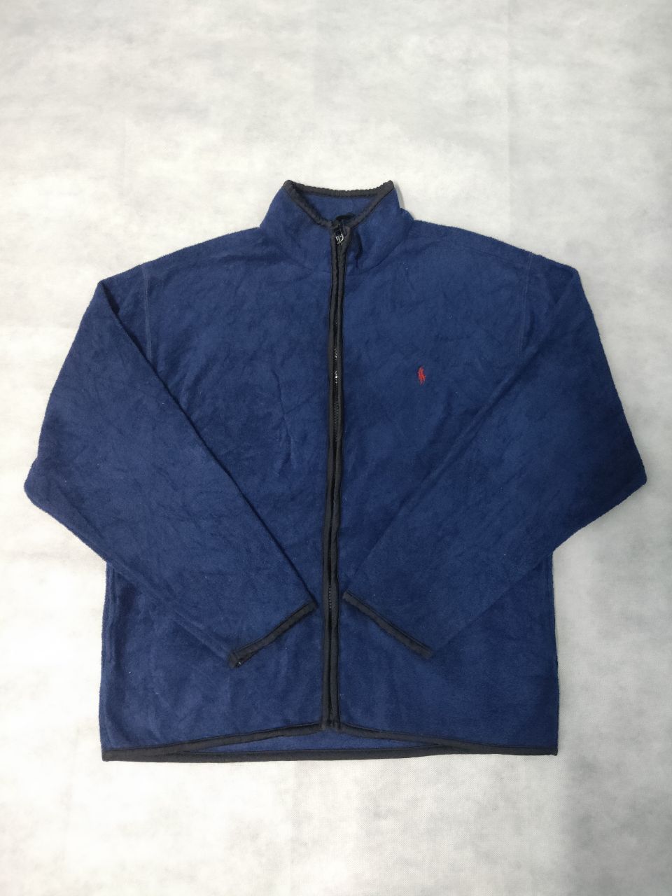 Polo Ralph Lauren × Ralph Lauren × Vintage Polo Ralph Lauren Fleece Zipper Jacket Size US M / EU 48-50 / 2 - 1 Thumbnail